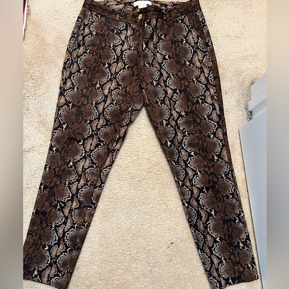 Micheal Kors Snake Print Pants